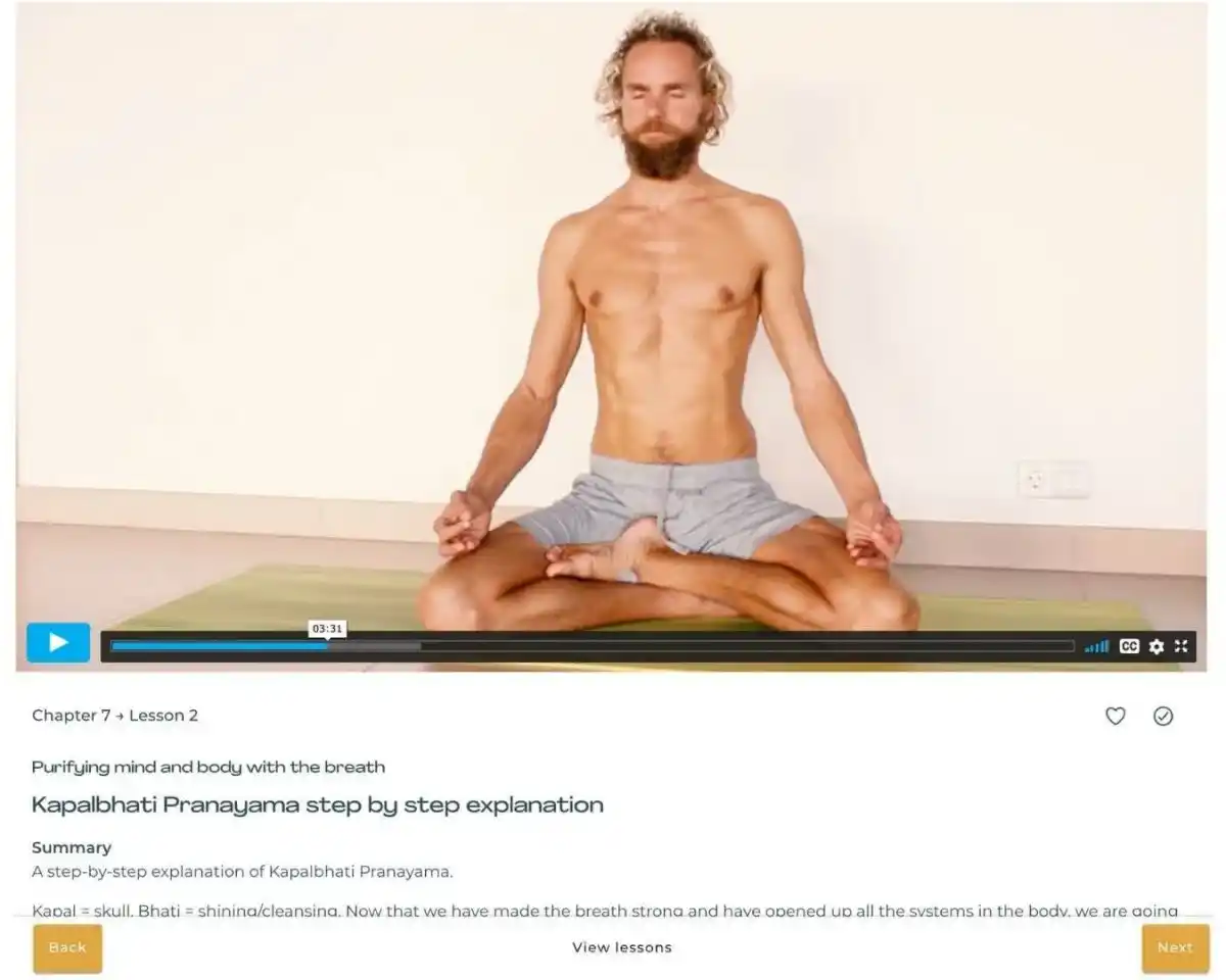 The most extensive breathwork, pranayama & meditation course online